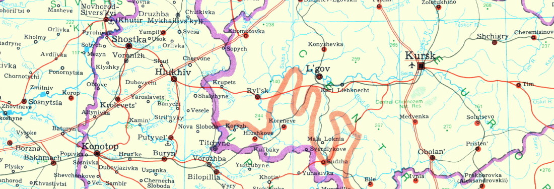 Image from entry Seim River in the Internet Encyclopedia of Ukraine